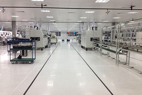 昆山電子無塵車間裝修設(shè)計(jì)案例